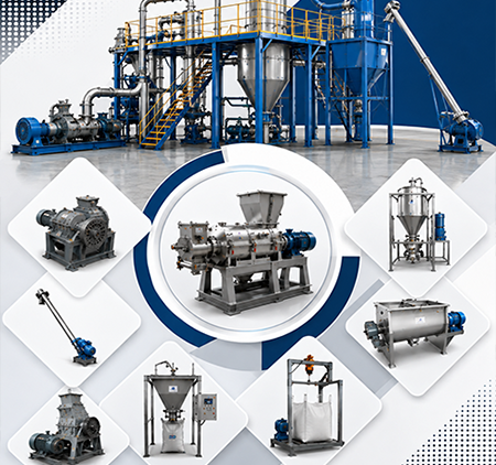Jumbo Bag Filling Machine, Jumbo Bag Unloading Machine, Conical Blenders, Lump Crusher
